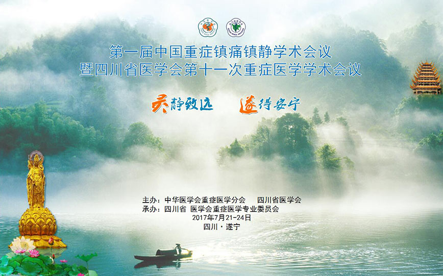 第一届中国重症镇痛镇静学术会议暨四川省医学会第十一次重症医学学术会议